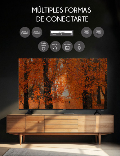 Televisión Smart Tv Redv 43 Pulgadas Android 14 Hd Red43stv
