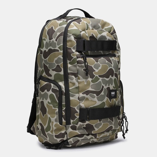 Mochila Vans Skate Dx Skate Backpack Cordura Color Verde Diseño De La Tela Camo