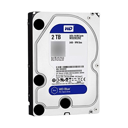 Imagen 2 de 2 de Disco duro interno Western Digital WD20EZRZ 2TB azul
