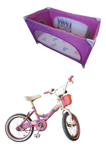 Corral Para Bebe Marca Chicco Y Bicicleta Usado 