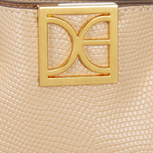 Bolsa Satchel Cloe Iximil Mediano Color Nude
