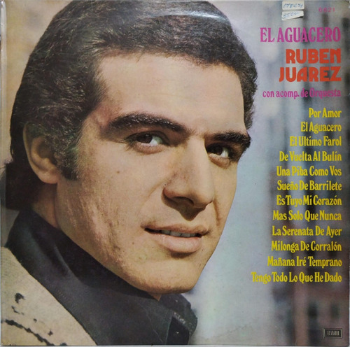 Ruben Juarez  El Aguacero Lp Emi 1974 Argentina