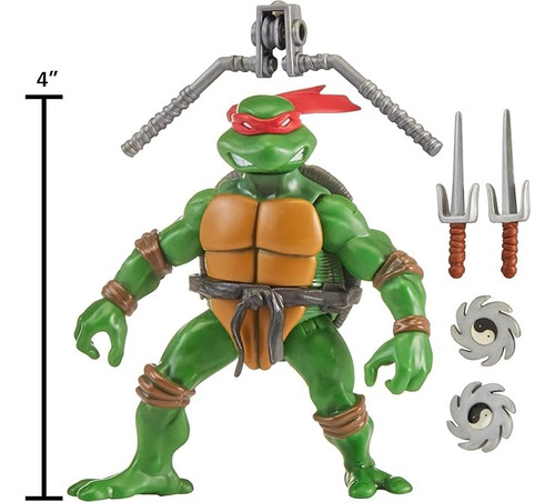 Tmnt Classic 2003 Tortugas Ninja Rafael Figura 4