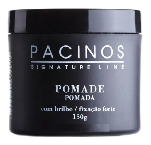 Imagem 2 de 6 de Kit Pomada + Matte Pacinos Com Brilho E Alta Fixação 150gr