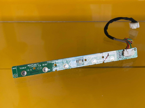 Placa Botão Power Do Monitor E1621sw Aoc (Usado)