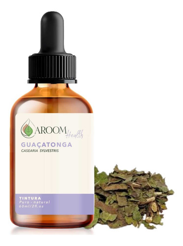 Tintura De Guaçatonga - Erva Em Gotas 60 Ml