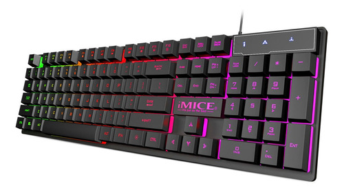 Teclado Gamer Premium Imice Ak-600 New Retroiluminado