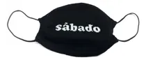 Comprar Barbijo Tejidos Tapa Cubre Boca Reutilizable Lavable Dias Color Sabado