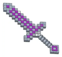Comprar Espada De Minecraft En Diseño Lego, ¡hazla Tuya!