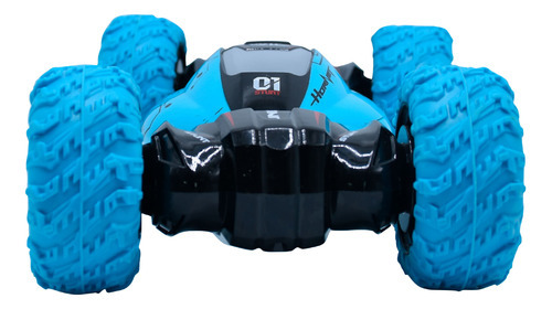 Carro Rc Stunt Movimiento Tipo Gusano Toy Logic Color Azul