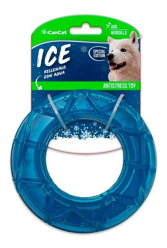 Juguete Rellenable Para Perros Cancat Ice Aro Congelado