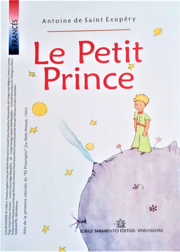 Le Petir Prince / El Principito En Frances  / C2