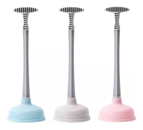 Sopapa De Goma Grande Para Baño Destapa Inodoro - Sheshu Colores Rosa