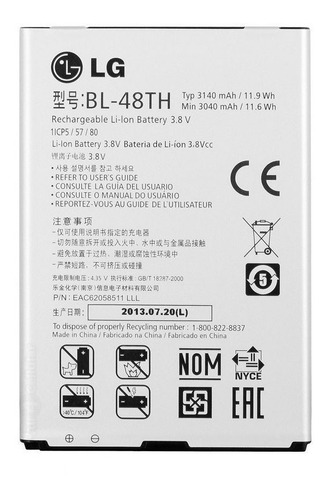 Bateria LG G Pro E980 E989 Bl-48th 3140mah Original En Stock