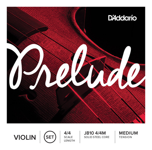 Jogo De Cordas Daddario Prelude Para Violino Original 4/4