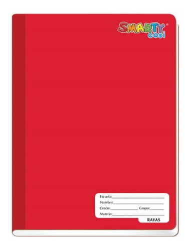 Cuaderno Cosido De 100 Hojas College De Raya Smarty Cosi