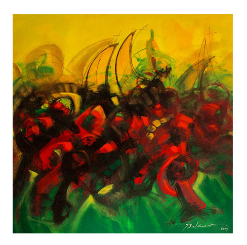 Cuadro Decorativo Abstracto 80x85 Cm