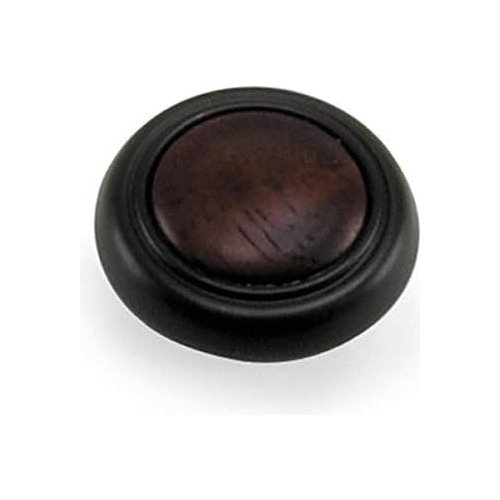 15463 First Family 1-1/4-inch Diameter Knob, Black With...