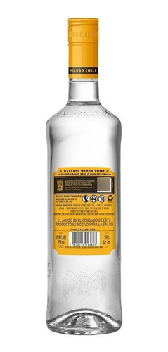 Ron Bacardi Mango Chile 750 Ml (12 Pack)