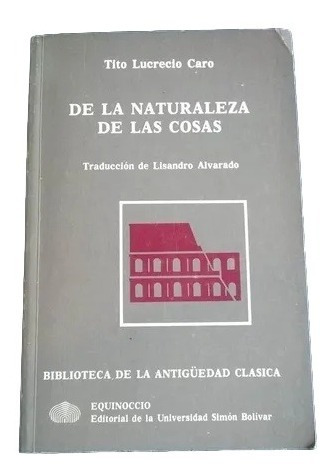 De La Naturaleza De Las Cosas Tito Caro D7