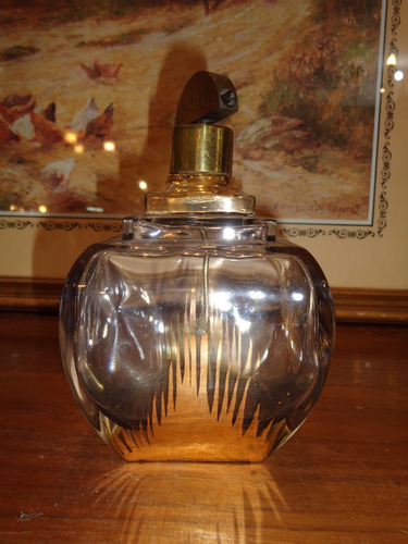 Antiguo Perfumero De Vidrio