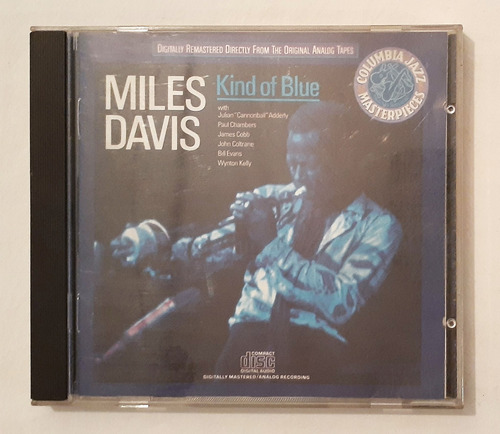 Miles Davis Cd Kind Of Blue Jazz Impecable ! Zona Nuñez