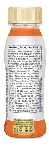 Impact Pêssego 200ml Nestlé - Kit Com 12 Unidades