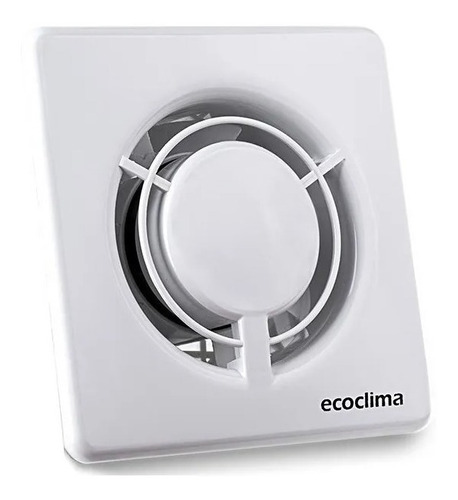 Extractor De Baño 15x15 Cm Ecoclima Salida 4 Pulgadas