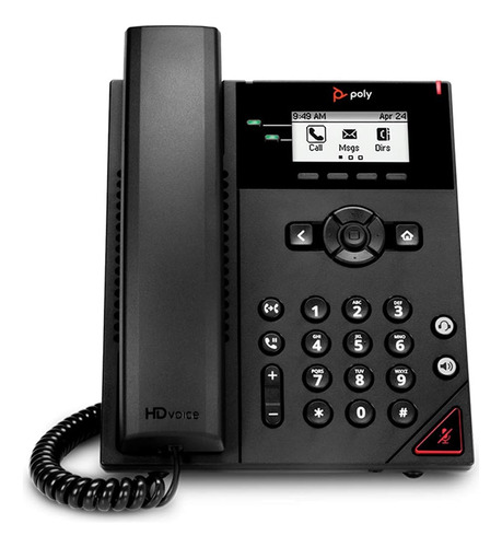 Telefone Ip Polycom Vvx 150 2 Linhas Hd Voz Poe