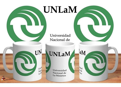 Taza Unlam Universidad Nacional De La Matanza Logo 4k Art