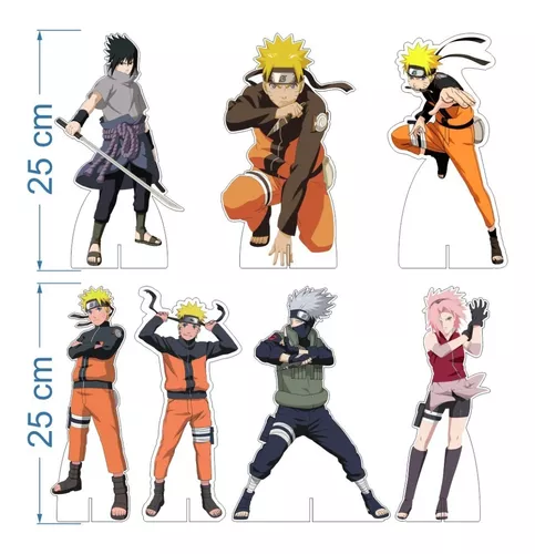 KIT COMPLETO NARUTO - PAINEL E DISPLAYS MDF