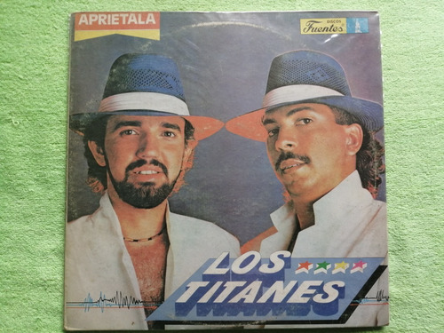 Eam Lp Vinilo Los Titanes Aprietala 1988 Septimo Album Peru