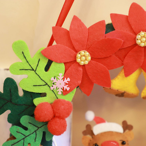 Decoración No Tejida De Fieltro Adornos De De Navidad