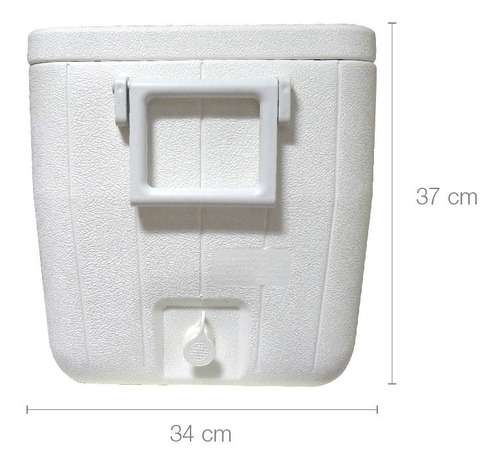 Imagen 4 de 6 de Conservadora Coleman Beach 48 Qt Heladera Desagote 45,4lts