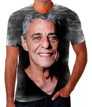 Comprar Camisa Camiseta Personalizada Chico Buarque Cantor Mpb 08