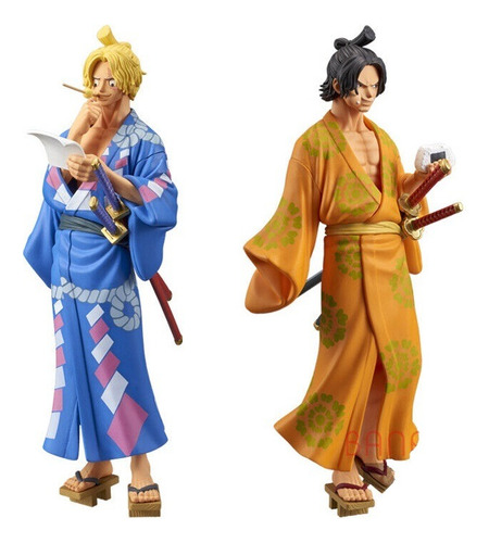 Set De 2 Figuras Sabo & Ace One Piece Banpresto Originales