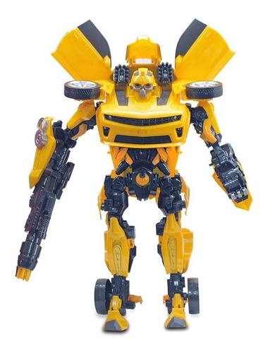 Imagen 4 de 9 de Robot Transformable Bumblebee Jlt W5533-151a La Torre