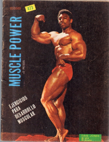 Muscle Power Septiembre 1981 #473 Dave Jones 