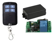Comprar Electrokit Módulo Rf 433 Mhz Un Canal Relé + Control Remoto 