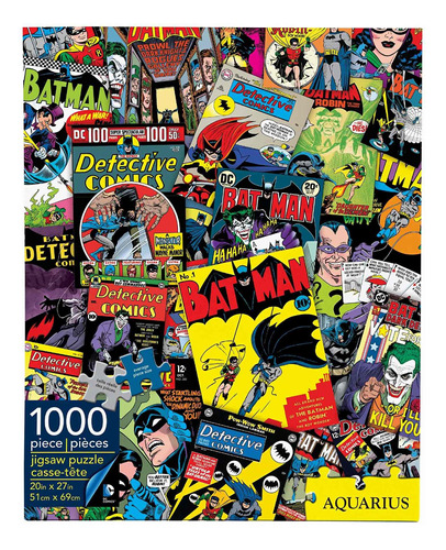 Aquarius Dc Comics Puzzle Batman Collage (1000 Piezas Jigsaw