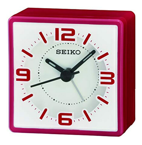 Reloj Despertador Seiko Rojo