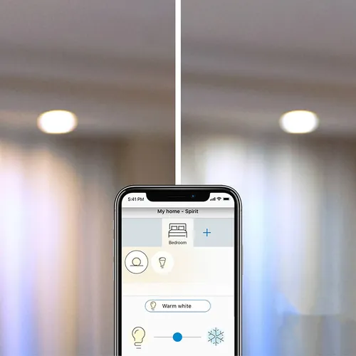 Lámpara Dicroica Led Blanca Con Wifi 4,9w Gu10 -wiz
