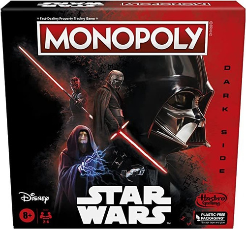 Monopoly: Disney Star Wars Dark Side Edition Juego De Mesa