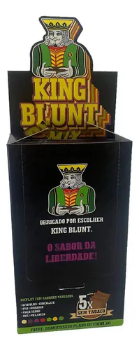 Caja de seda King Blunt Mix 25 paquetes al por mayor