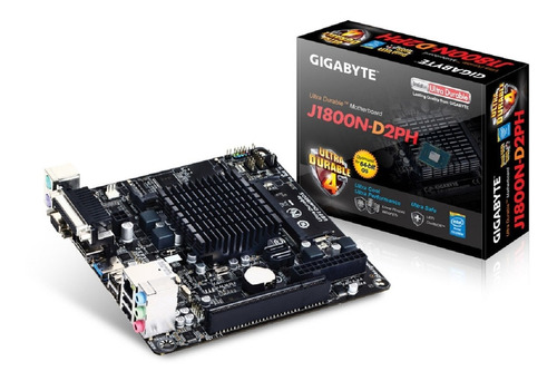 Tarjeta Madre Gigabyte Ga-j1800n-d2ph 2ddr3 1pci 2sata 1usb