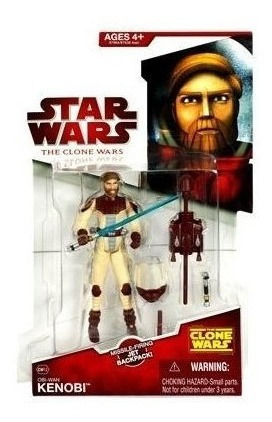 Star Wars: Clone Wars 2009 Wave 7 Obi-wan Kenobi En Figura