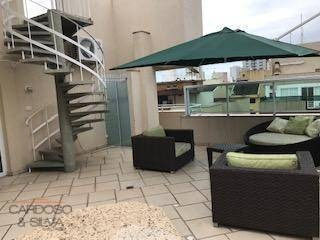 Imagem 7 de 21 de Guarujá/sp Apto Com 04 Suítes, Piscina Privativa - Ap0054