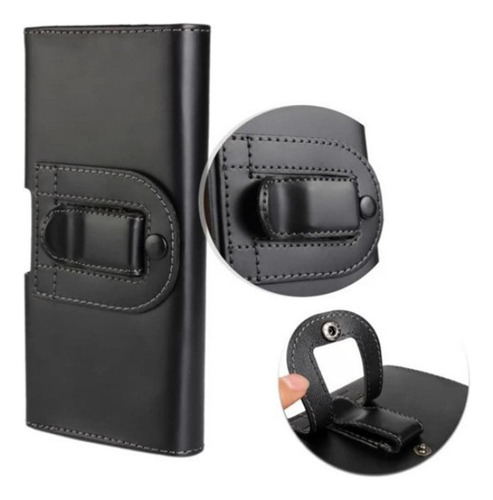 Riñonera Para Hombre, Riñonera De Cuero Pu Patrón Liso S