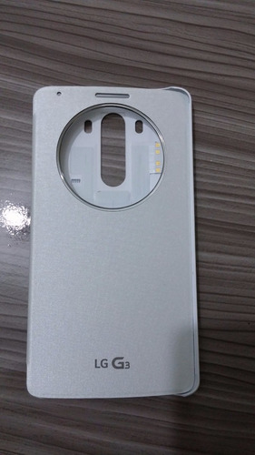 Capa 100% Original Lg G3 Quick Circle D855 D850 Cor Branca!