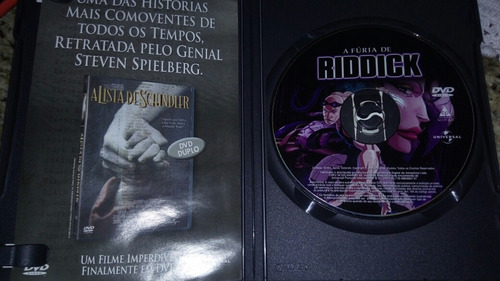 Dvd A Fúria De Ridick - Animação